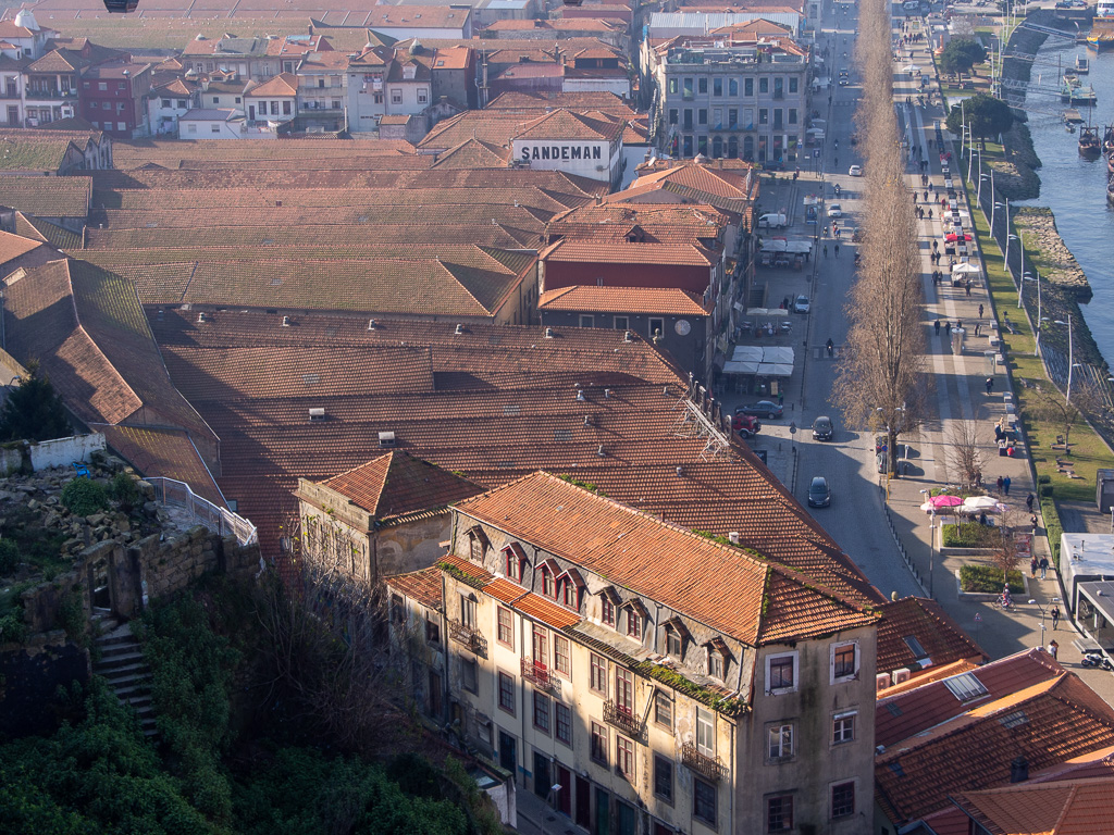 port factories in harbour of Porto