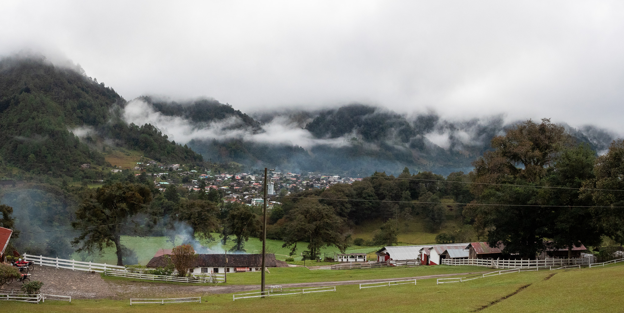 Acul; view from Finca Mil Amores
