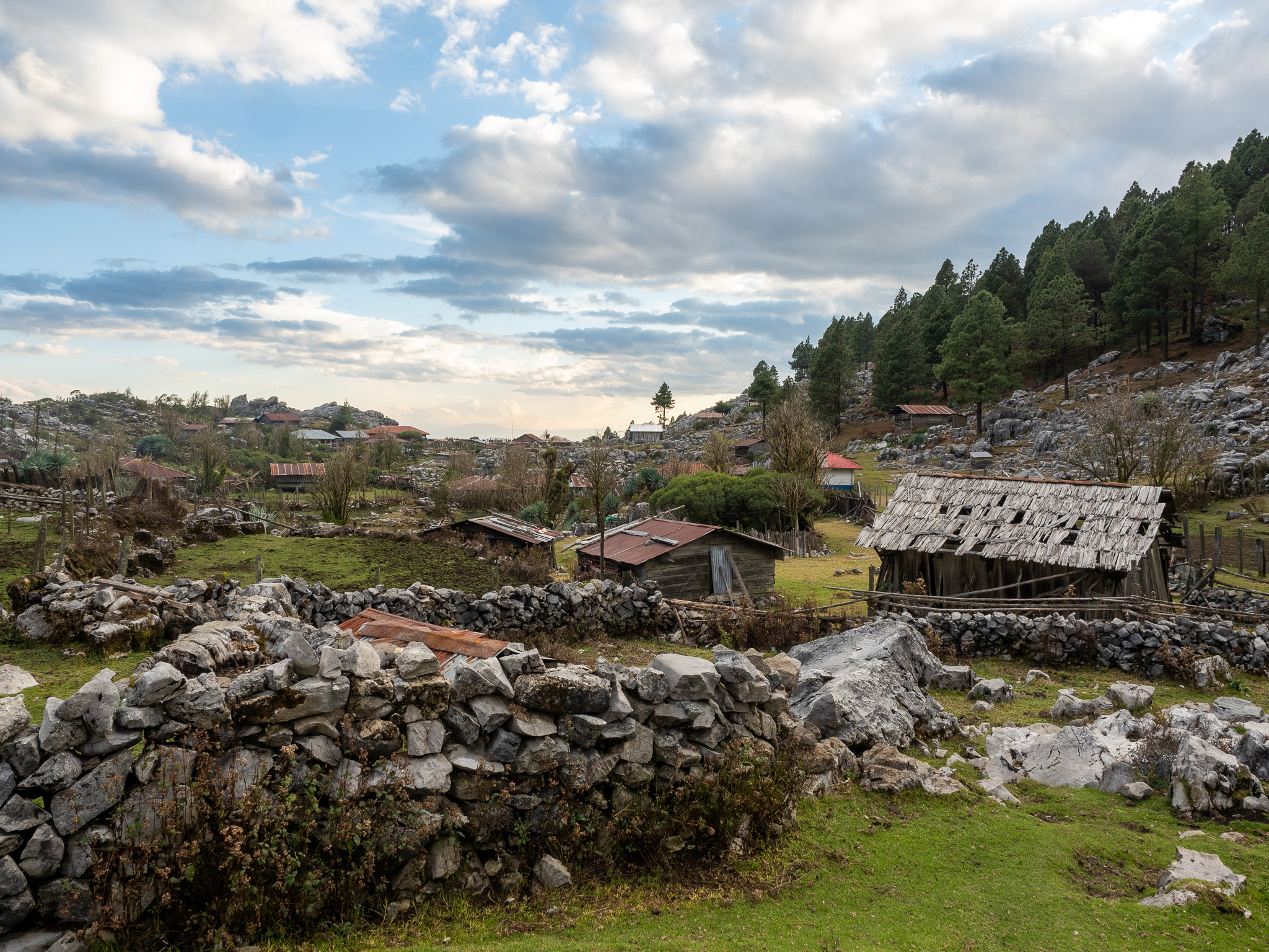 Chuatuj; highland village at 3070m altitude