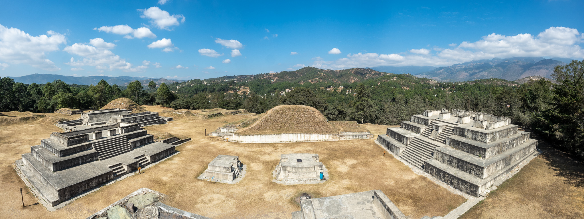 Maya site Zaculeu, Huehuetenango;