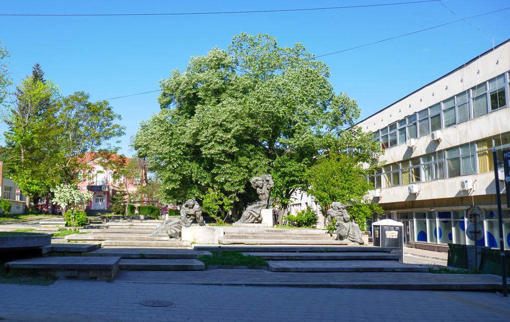 Square in the centre of Kardzhali.