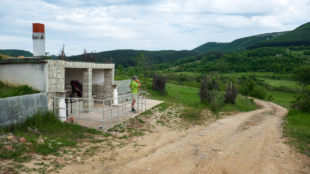 Fountain near a small crop farm in Perperek valley north of Murgovo village